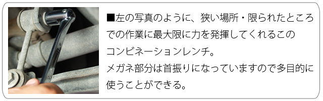 SK　首振りコンビネーションレンチ